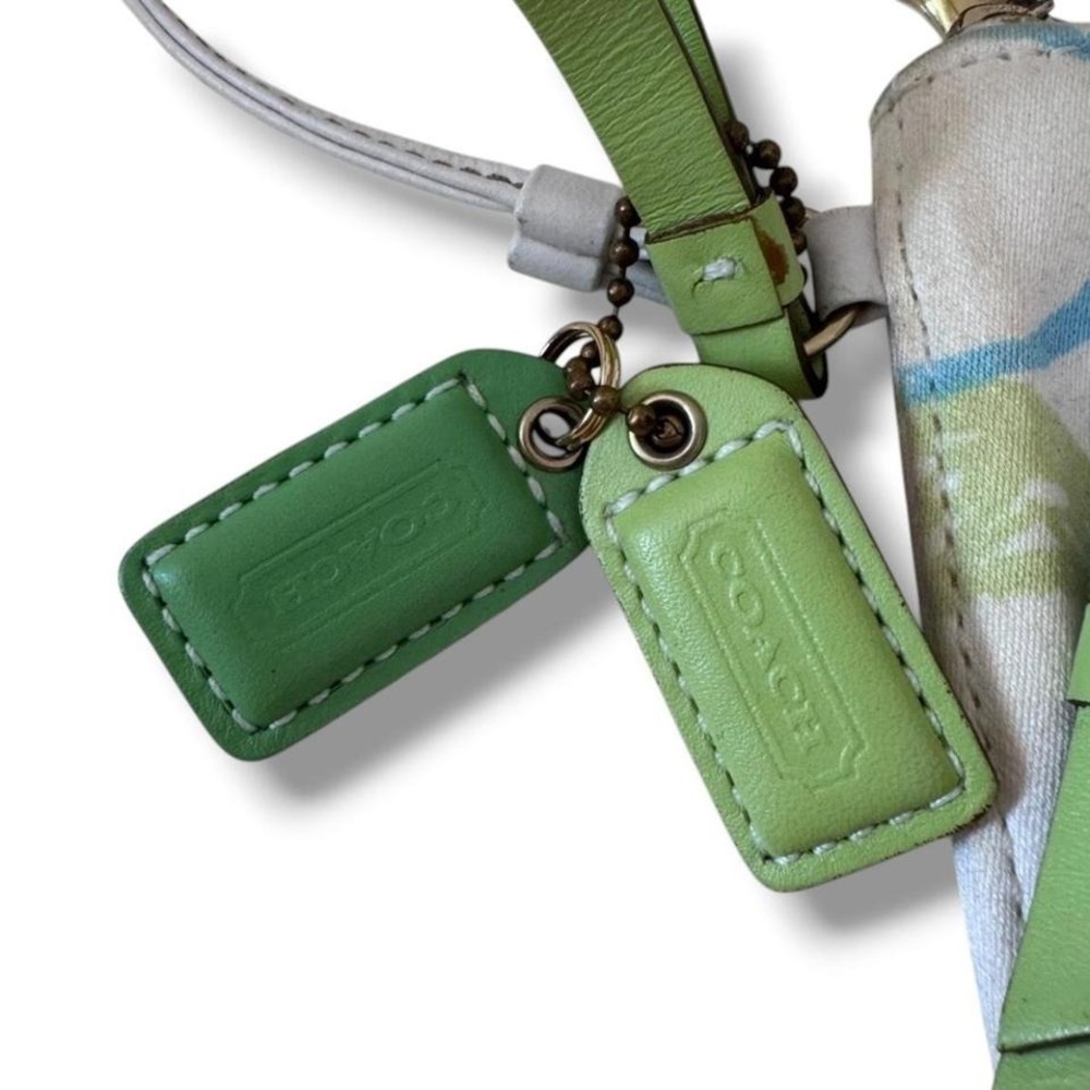 Y2k Coach Hampton Scribble Multifunction Wristlet… - image 2